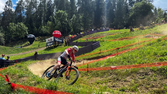 Puck Pieterse for the first time Dutch mountain bike champion