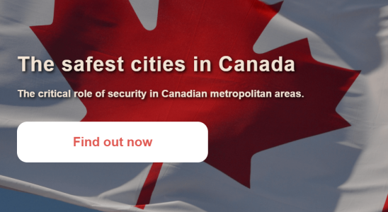 Ranking puts city as one of the safest in Canada