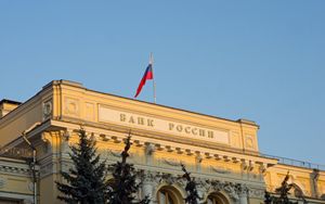 Russias central bank raises rates by 100 basis points