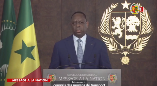 Senegal Macky Sall announces that he will not be a