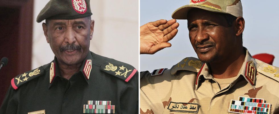Sudan renewed violence after a new withdrawal of the army