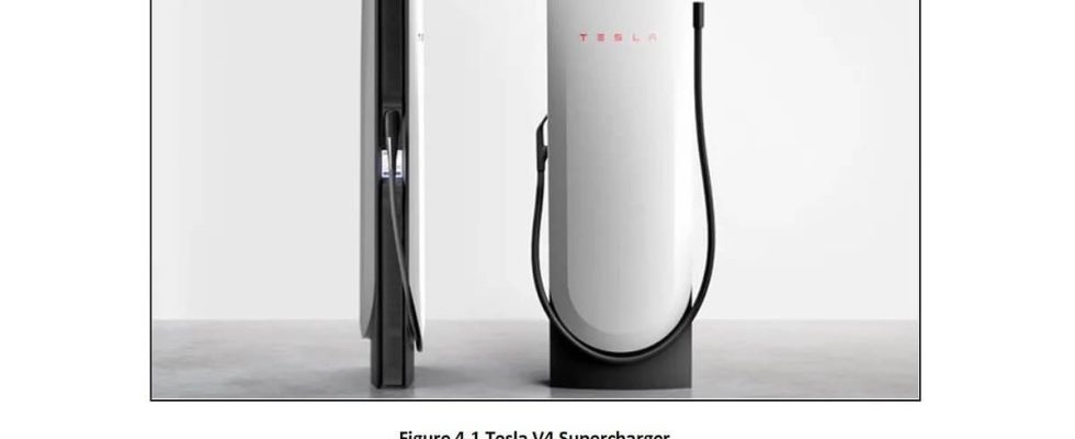 Tesla Supercharger V4 Supports 350 kW
