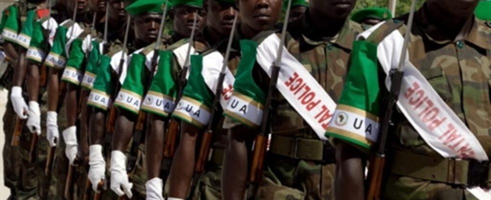 The African Union force in Somalia has evacuated its first