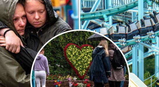 The friends grief after the fatal accident at Grona Lund