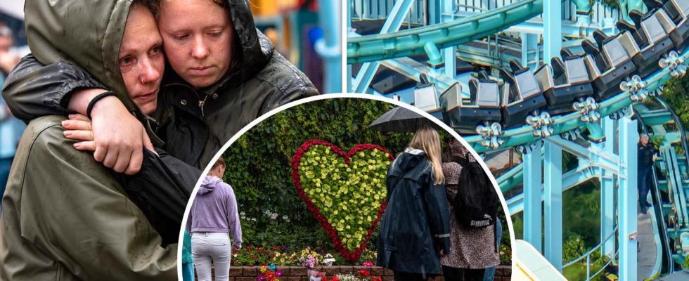 The friends grief after the fatal accident at Grona Lund