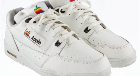 These Apple shoes from the 1990s are extremely rare and