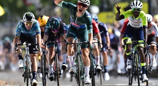 Tour de France Belgian Jasper Philipsen wins the 7th stage