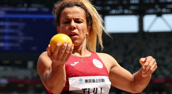 Tunisian Raoua Tlili in weight gold