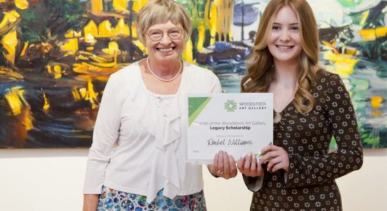 Young artists celebrated at Woodstock Art Gallery open house