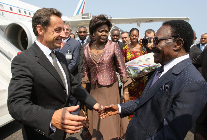 Omar Bongo Sarkozy Gabon