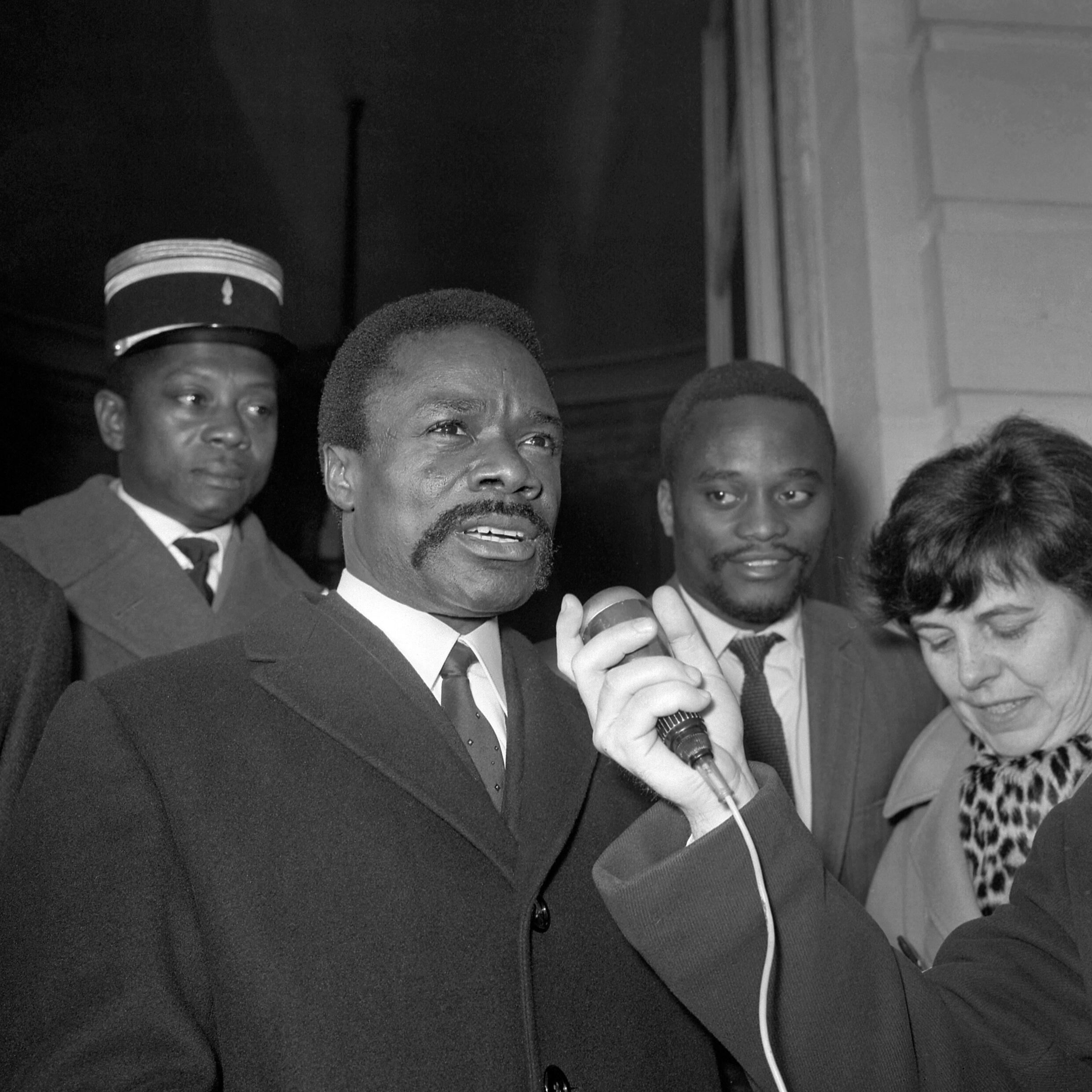 Gabonese President Albert-Bernard Bongo (now Omar Bongo), June 8, 1968 in Paris.