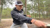 A Finnish man wants to throw things into the forest