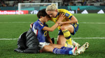A wonderful gesture from the Swedish player for a tearful