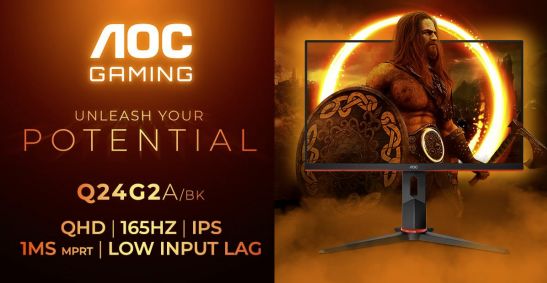 AOCs new QHD gaming monitor AOC GAMING Q24G2ABK