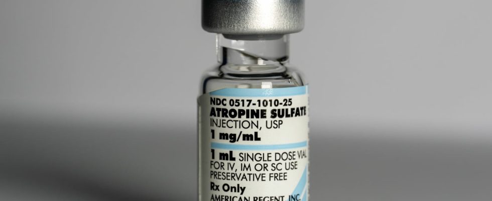 Atropine indications role cardiac effects