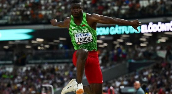 Burkinabe Hugues Fabrice Zango wins the gold medal in the