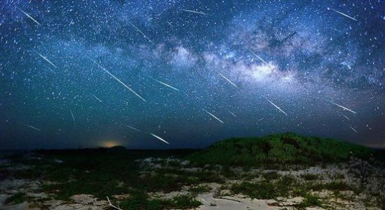 Chance of shooting stars this weekend Look towards the northeast