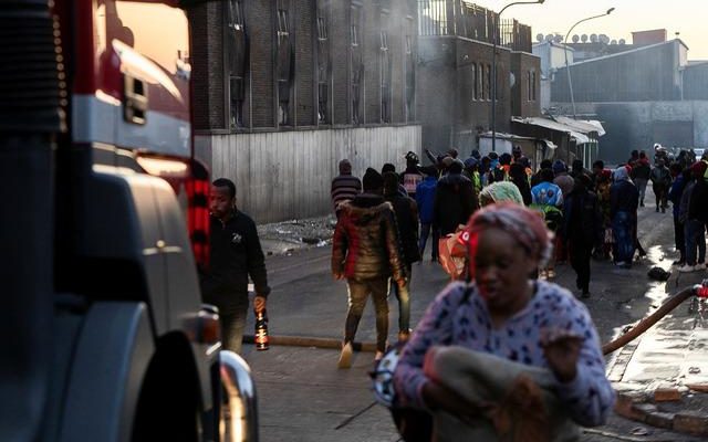 Fire disaster in Johannesburg 52 dead more than 40 injured