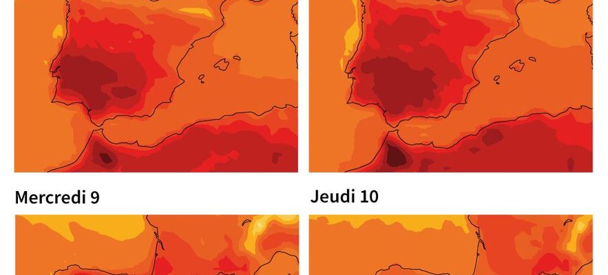 Fires heat wave… Spain and Portugal on alert