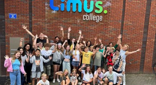 First day at the new Limus College in Vleuten Students