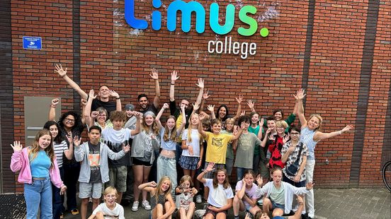 First day at the new Limus College in Vleuten Students