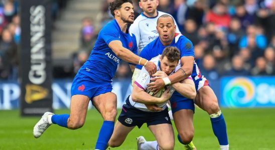 France Scotland the Blues win with forceps the summary