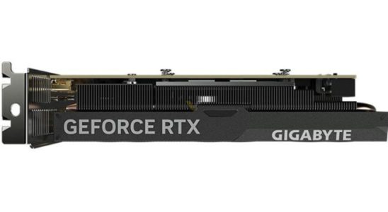 Gigabyte introduced an interesting low profile GeForce RTX 4060