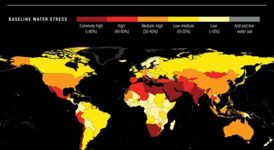 Global water crisis which countries are most affected