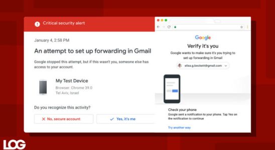 Google develops innovations to improve security for Gmail