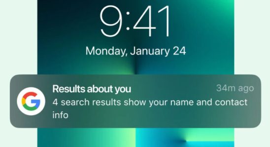 Google will notify you if your private information goes online