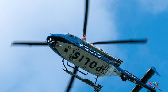 Helicopter hunt for armed man in Norrbotten