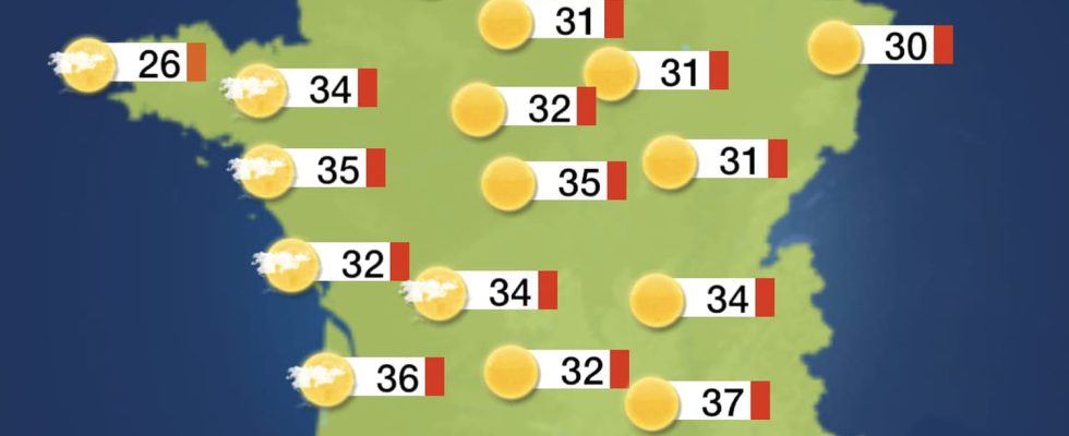 Here is the exact date of the 32°C heat wave