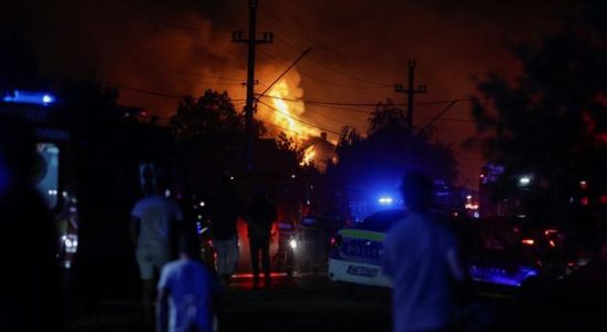 LPG station blown up in Romania Explosions took place one