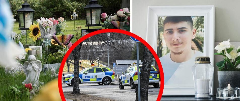 Liam 18 was shot dead in Eskilstuna