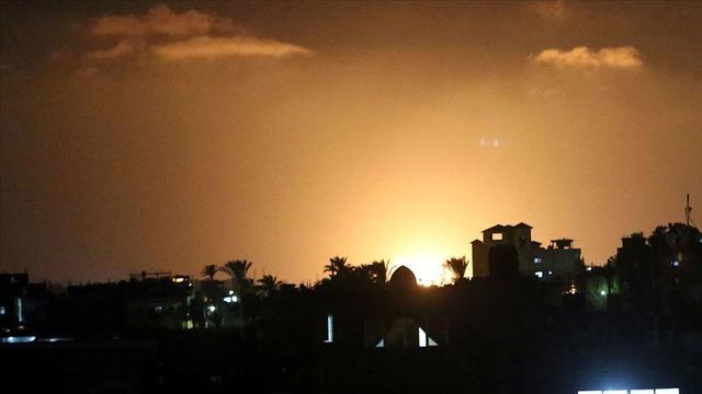 New air strike from Israel on Syrias capital Damascus