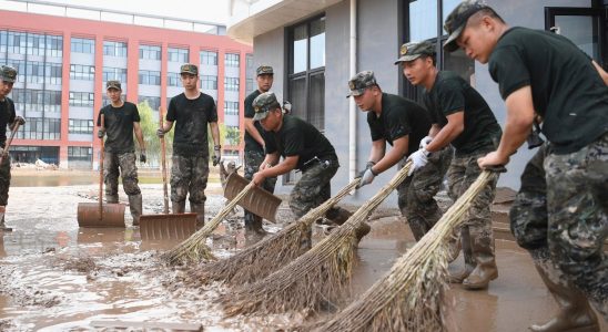 Northeast China is threatened by floods
