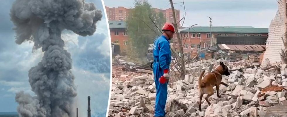 Powerful explosion inside Russia several question marks