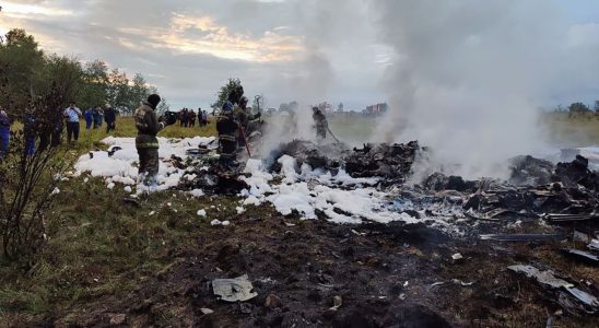 Prigojine plane crash the 10 bodies of the victims and