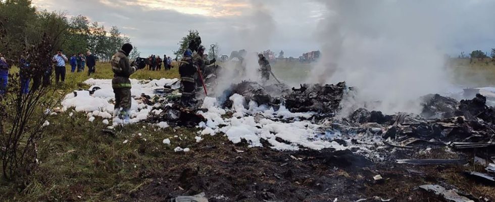Prigojine plane crash the 10 bodies of the victims and