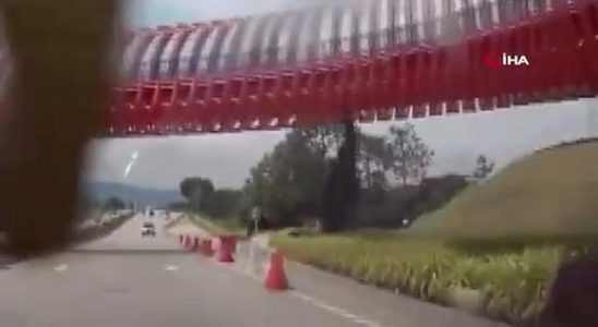 Private jet crashed on the highway in Malaysia 10 people