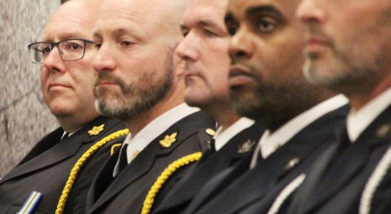 Rebuilding Sarnia police add promote honor officers
