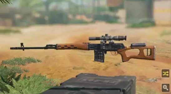 Reclaimed Dragunov rifle added to Battlegrounds
