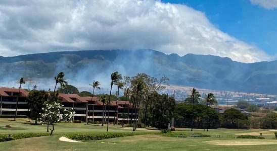 Residents were evacuated on Maui