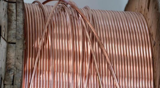 Several tons of copper stolen