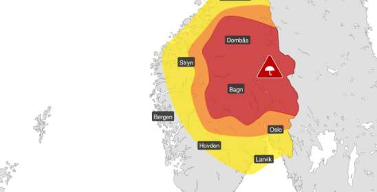 Storm Hans moves in over Norway Very serious situation