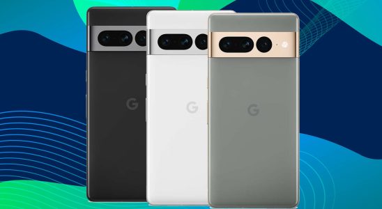The Google Pixel 7 is displayed at less than 500