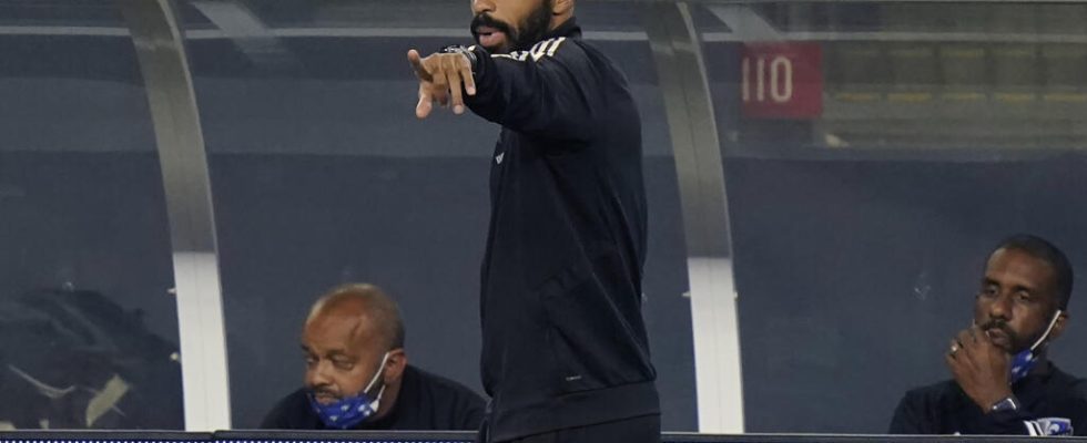 Thierry Henry coach of Blueberries Happy to come back and