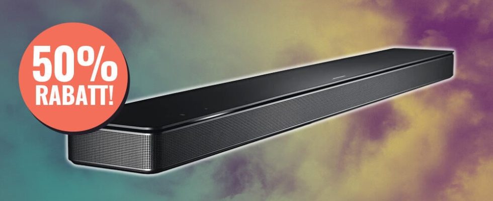 This premium soundbar from Bose is currently 50 percent off