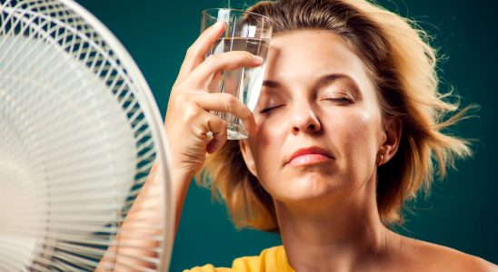 What happens to your body when its really hot