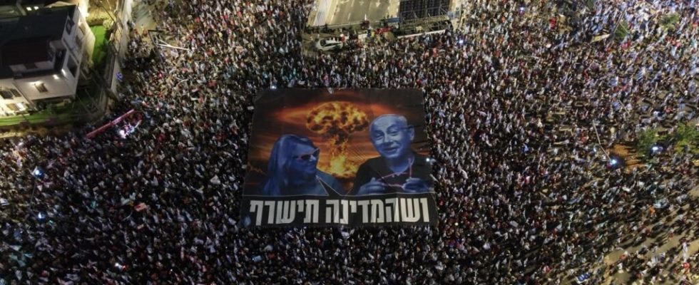 the mobilization against judicial reform and the Netanyahu government continues